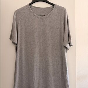 YoungLA Men's Fitted Delt Tee model 422